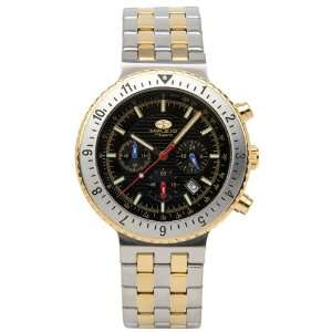 Brand New   Spazio Italian Designed Chronograph Diver Watch (2) Black