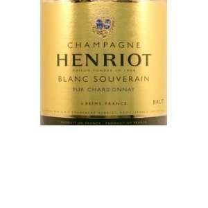  Henriot Brut Champagne Blanc Souverain NV 375 mL Half 