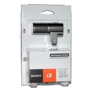 Sony Alpha ECM SST1 Stereo Microphone NEX Cameras NEW 027242797048 