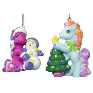  Set of 2 My Little Pony Cheerilee & Rainbow Dash Christmas 