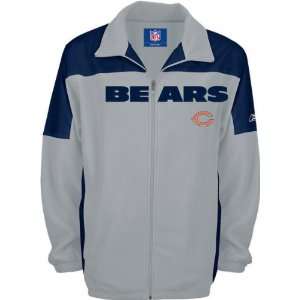  Chicago Bears Youth Full Zip Midweight Jacket: Sports 