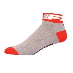  FSA Cycling/Running Socks   Red/White