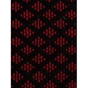  Scalamandre Appaloosa   Red Black Fabric