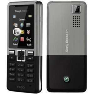  Sony Ericsson T280i Silver on Black Gsm Unlocked Dual Band Phone 