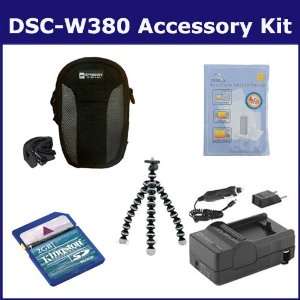  Sony DSC W380 Digital Camera Accessory Kit includes 