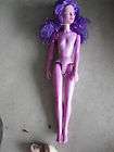 Vintage 1985 Vinyl Plastic Hasbro Purple Jem Girl Doll 