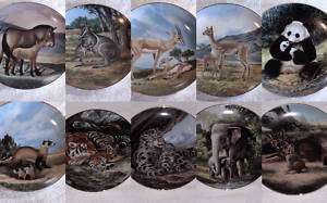 Collector Plates   Endangered Species by Will Nelson  