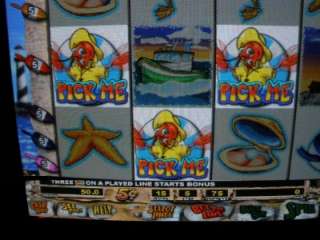 IGT LUCKY LARRY LOBSTERMANIA I GAME VIDEO SLOT MACHINE  