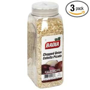 Badia Spices inc Chopped Onion, 14 Ounce (Pack of 3)  