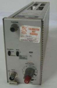 Tektronix AM 6653/U Programmable Amplifier Plug Module  