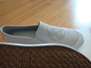 NIB COACH KATRINA SUEDE SNEAKERS TENNIS Shoes OFF WHITE 9  