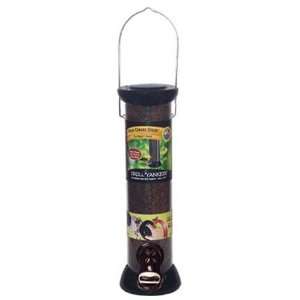   75 in dia. 12 in Tube 2 port Nyjer Seed Bird Feeder w/removable Base