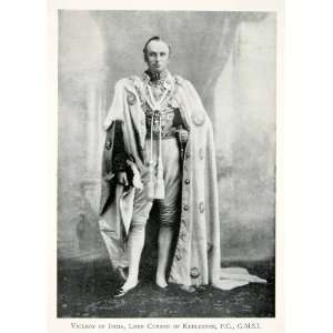  1939 Print Viceroy India Lord George Curzon Kedleston 