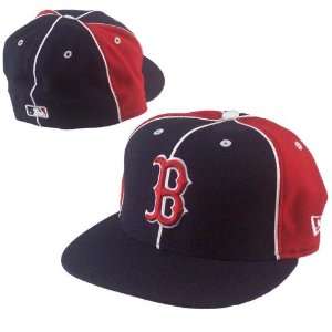   Era Boston Red Sox Black & Red 59 Fifty Fitted Hat: Sports & Outdoors