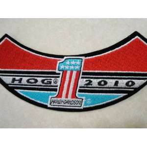 Motorcycle Patch HOG 2010
