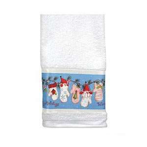  Warm Winter Wishes Fingertip Towel