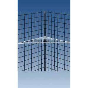  White Triangle Grid Shelf Case Pack 2   368577: Patio 