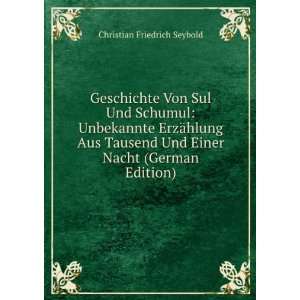   (German Edition) (9785877999411) Christian Friedrich Seybold Books