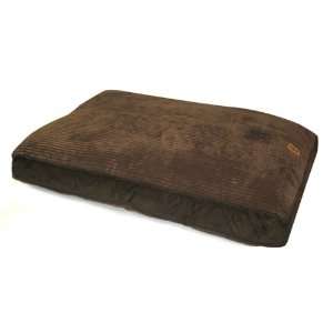  Snoozy Simply Suede Gusset Floor Pillow Chocolate   783812 