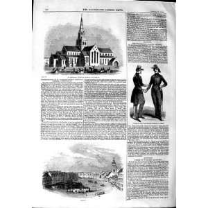    1844 CHURCH NOTTINGHAM SCHOOL PARIS BERLIN GERMANY