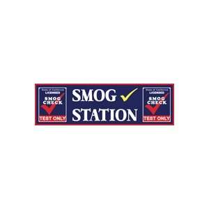  SMOG STATION TEST ONLY 3x10 foot Vinyl Advertising Banner 