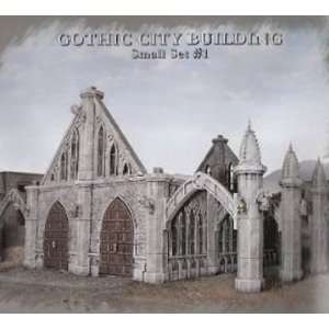    Pegasus Hobby Gothic City Building Small Set 1: Toys & Games