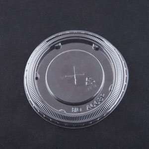   Clear Plastic Lid with Straw Slot 100 / Pack