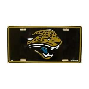   Jaguars NFL Football License Plate   0901M: Sports & Outdoors