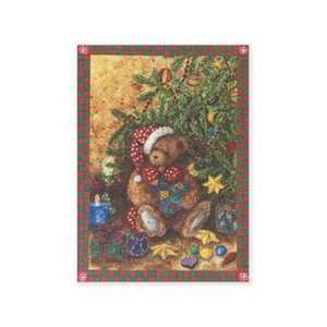  Masterpiece Holyville Holiday   TEDDY UNDER TREE Card   (1 