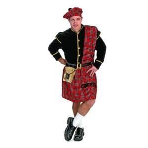   FF760113 STD Scottish Clansman Costume Size Standard Toys & Games