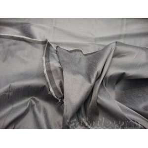   Gray Shantung Dupioni Faux Silk Fabric Per Yard Arts, Crafts & Sewing