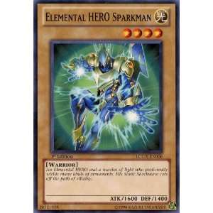   Single Card Elemental HERO Sparkman LCGX EN006 Common Toys & Games