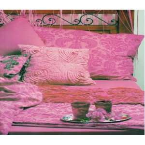   Ruffled Pink Comforter Set (Full/Queen)   CLEARANCE!: Home & Kitchen