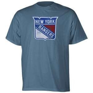  Reebok New York Rangers Slate Blue Better Logo T shirt 