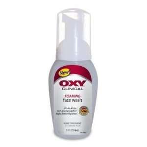  Oxy Clinical Foaming Face Wash Size 5 OZ Beauty