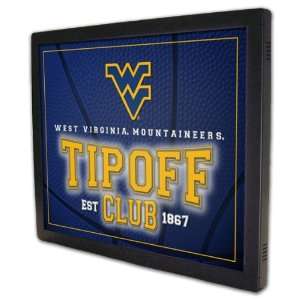  West Virginia Mountaineers Tipoff Club Backlit Team Panel 