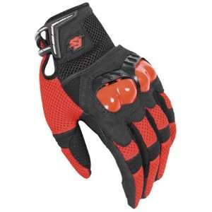  Fieldsheer Mach 6.0 Mesh Gloves   Large/Red/Black 