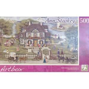  Ann Stookey 500 Piece Puzzle Peach Blossom Ladies Social 