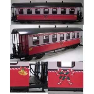  Candy Cane Christmas Express Coach G Scale Toys & Games