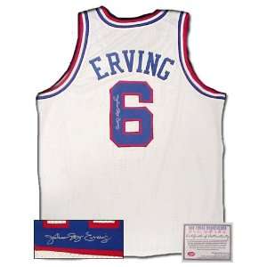  Signed Autographed Authentic Style Philadelphia Sixers White Jersey
