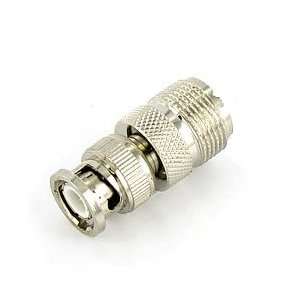  UHF Female to BNC Male Coax Cable Adapter: Electronics