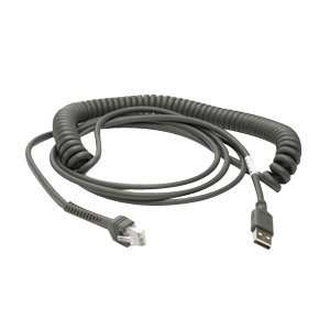  Motorola Coiled Cable. 15FT CABLE USB COILED CONNECTOR 