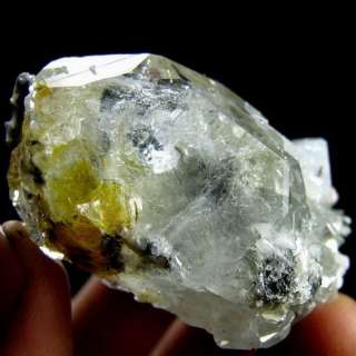 Aquamarine Beryl Crystal on Muscovite Specimen CZ021  