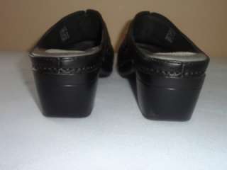 Dansko Shyanne Clog Shoes 41 10 Black Leather  