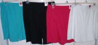   Knit Shorts  Sizes S M L1X 2X 3X  Bobbie Brooks  4 Colors  