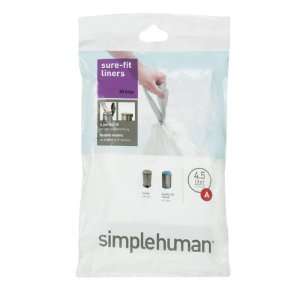  Simplehuman CW0160 Custom Fit Can Liner A