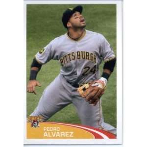   MLB Sticker #241 Pedro Alvarez Pittsburgh Pirates Sports Collectibles