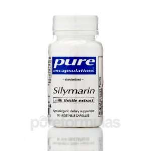  Pure Encapsulations Silymarin 60 Vegetable Capsules 