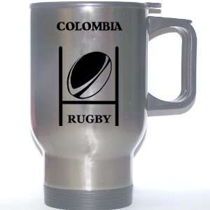  Colombian Rugby Stainless Steel Mug   Colombia Everything 