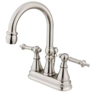  Centerset Bathroom Faucet with Templeton Lever Handles 